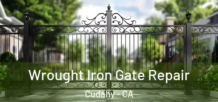 Wrought Iron Gate Repair Cudahy - CA